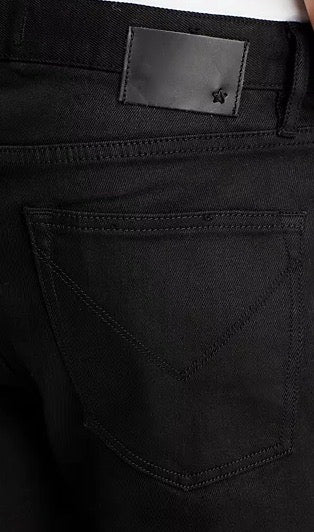 John Varvatos USA Mens Black Bowery Slim Straight Jeans 32 NEW $198 J306Q3B-AVTB