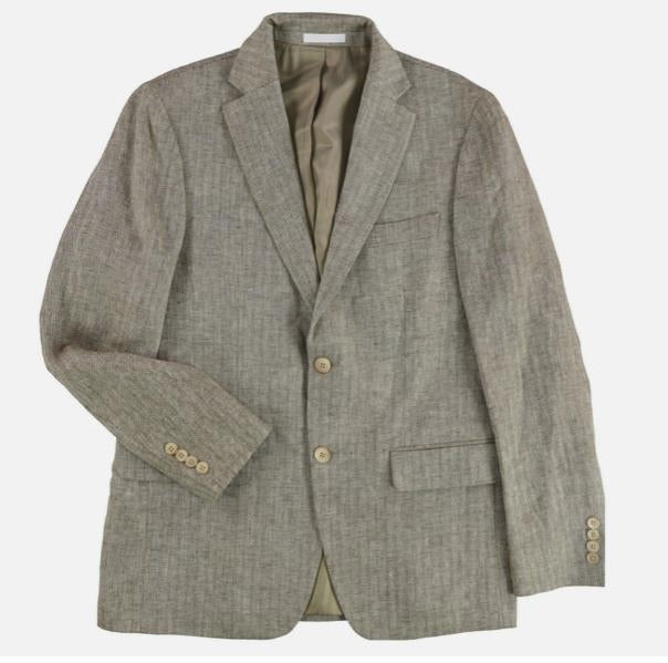 Ralph Lauren Mens Flex Classic-Fit Linen Sport Coat 40 S $295 Read Description