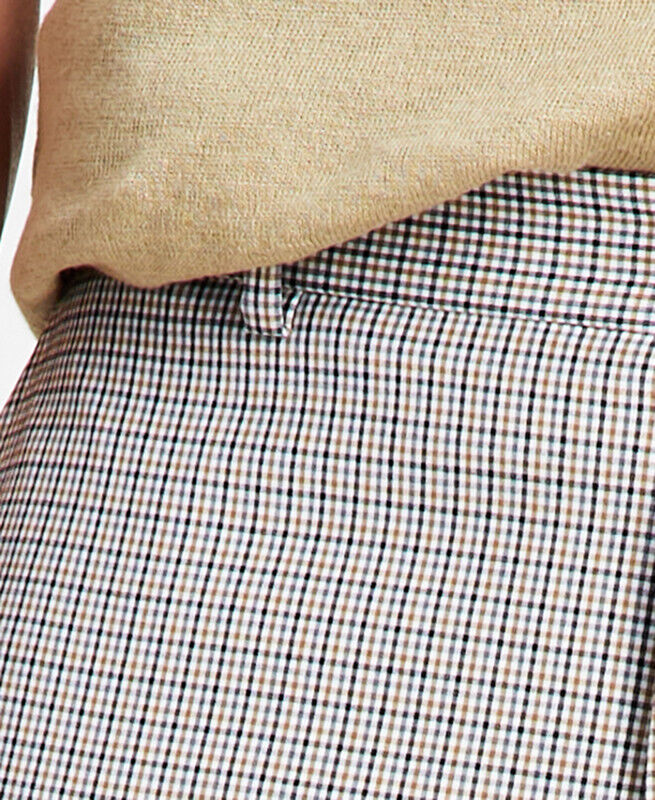 Tommy Hilfiger Mens Modern Fit Flex Pants Check 32 X 30 NEW $95 TTEAPH6A0193