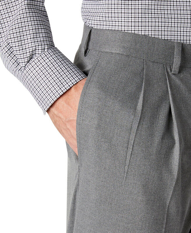 Ralph Lauren Men's Classic-Fit Pleated Dress Pants 36 X 29 NEW $95 NIBBPCEY0001