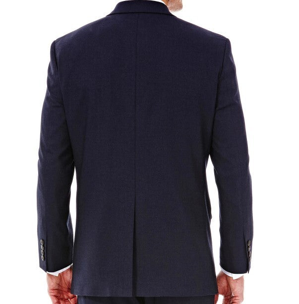 J.M. Haggar Men's Navy Premium Stretch Suit Jacket 50 R NEW $220 HZ00182