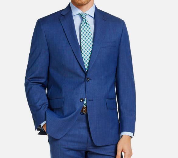 Michael Kors Mens Modern fit Suit Jacket Blazer 41 R NEW $450 KRIS1KPX0002
