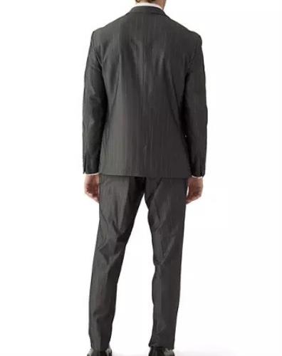 Karl Lagerfeld Men's Modern fit 2 Piece Suit 40 L NEW $495 APEN2LQB0001