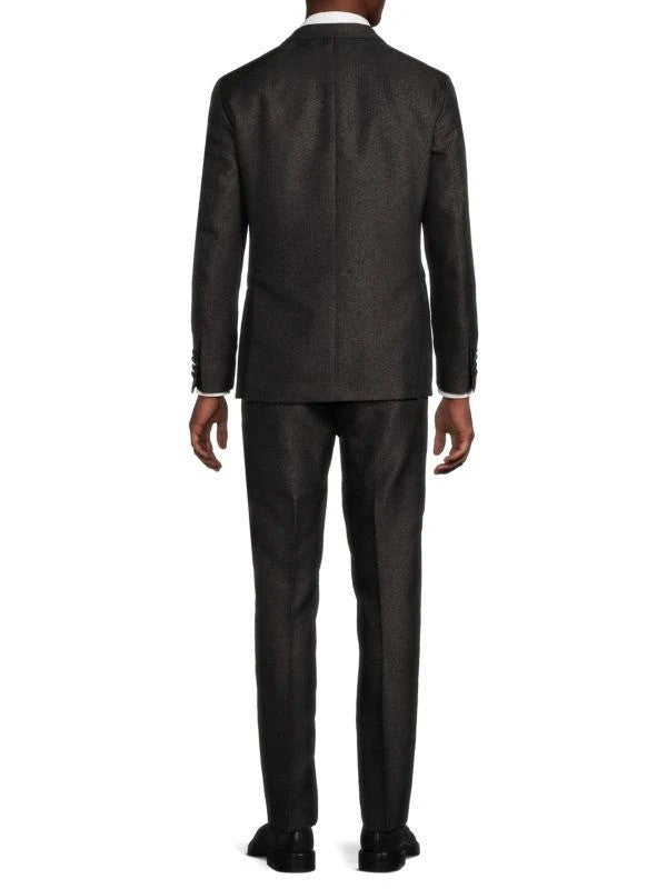 Karl Lagerfeld Modern fit Double Breasted Tuxedo 44 S 37W NEW $495 ASTE2LSB0009