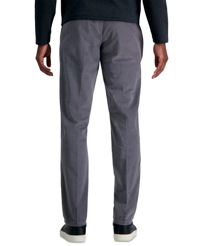 Kenneth Cole Mens Slim Stretch Corduroy Charcoal Pants 33 X 30 NEW $100 KC80123