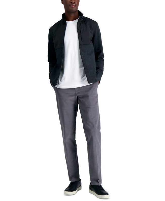 Kenneth Cole Mens Slim Stretch Corduroy Charcoal Pants 33 X 30 NEW $100 KC80123