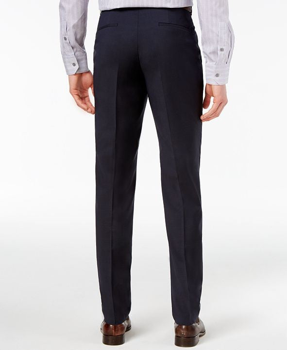 Hugo Boss Men's Navy Modern Fit Wool Pants 38 X 33 NEW $198 Tom233