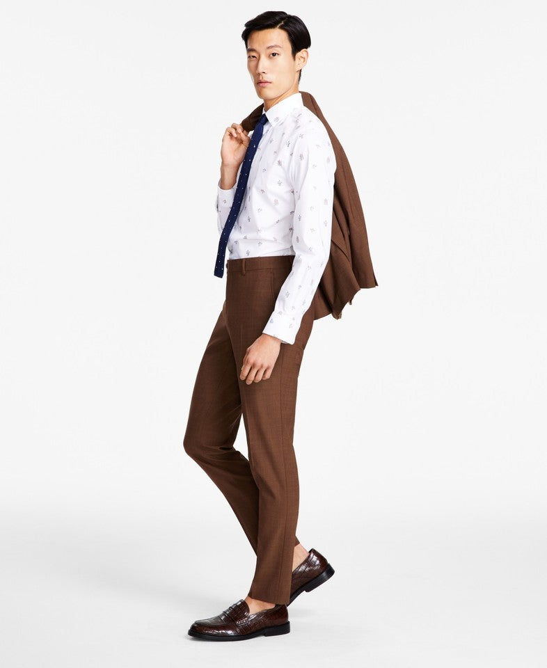 BAR III Men's Slim Rust Wool Blend Pants 29 X 30 Imperfect $175 MCSTPC5Z0100