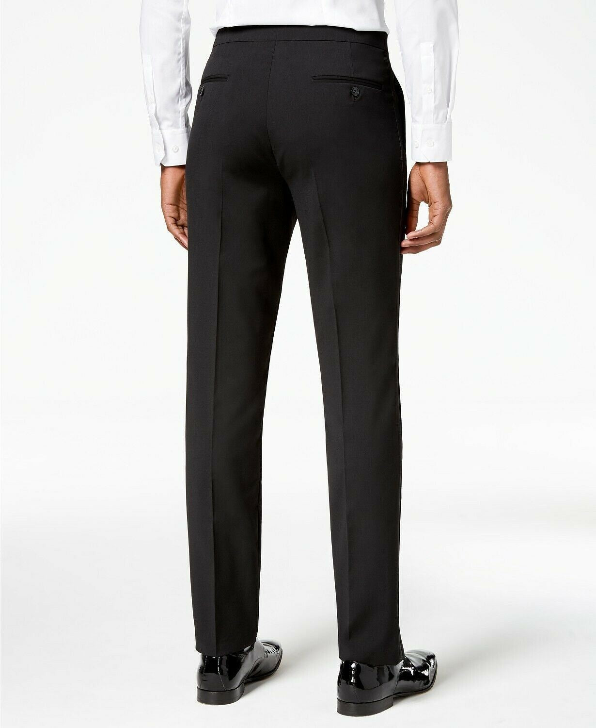 Tommy Hilfiger Men's Wool Tuxedo Modern Fit Pants 42 X 30 NEW $190 HLLOPH7C0001