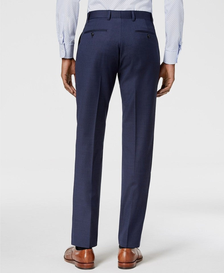 Tommy Hilfiger Men's Blue Shark Wool Blend Modern Fit Pants 40 X 25 NEW $190