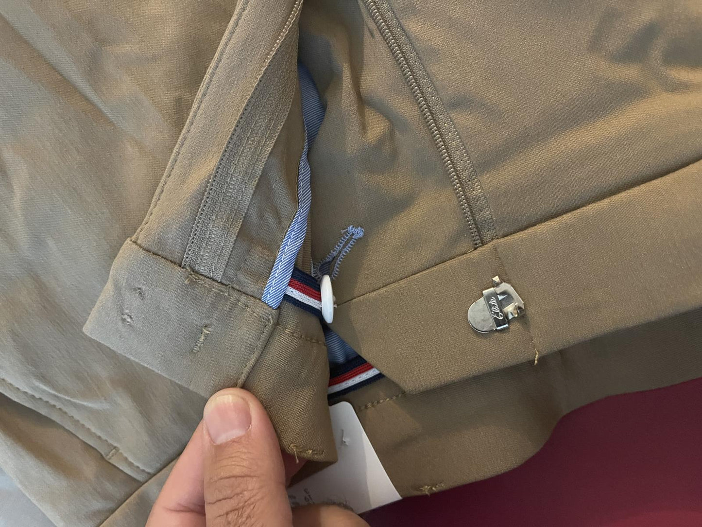 Tommy Hilfiger Men's Th Flex Modern Fit Pants 30 X 30 Imperfect $95 TTEAPH1A0161