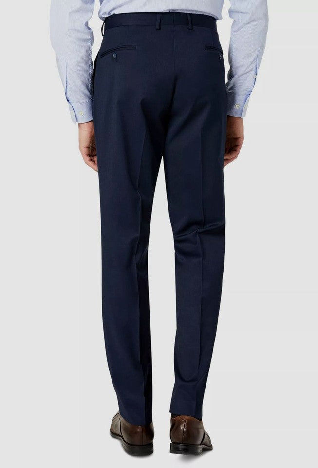 IZOD Mens Classic Fit ISAAC Solid Navy Pants 32 X 30 NEW ISAA2BPY0116