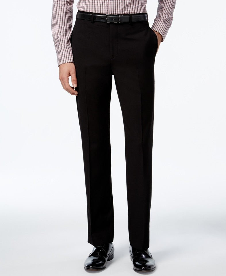Calvin Klein Mens Slim Black Dress Pants 33 X 30 NEW $95 JMROPJJX0001