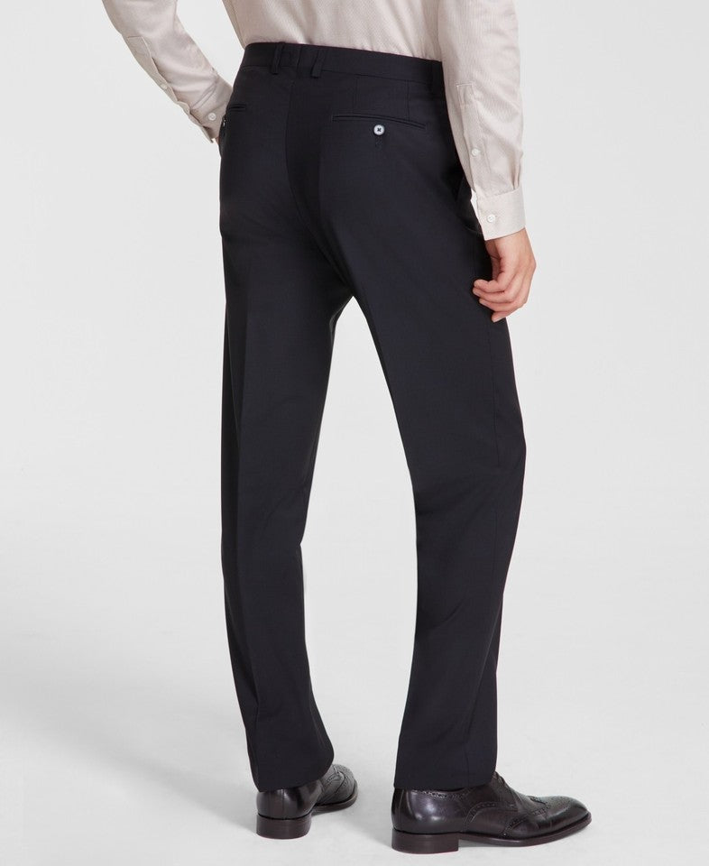 Calvin Klein Mens Slim Wool Blend Black Pants 33 X 30 NEW $200 JCAAPJRX0001