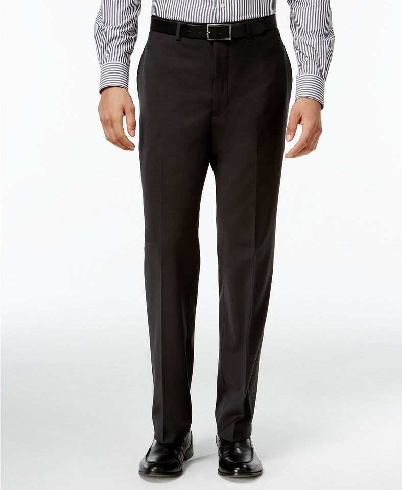 Calvin Klein Men's Slim Charcoal Gray Pants 34 X 32 NEW $190 JMROPJ1Y0001