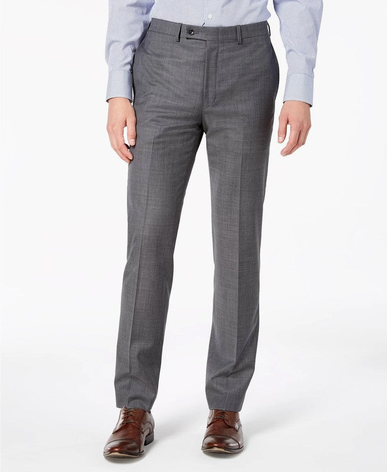 Calvin Klein Men's Slim Gray Wool Pants 38 X 29 NEW $200 JMROPJ1Y0034