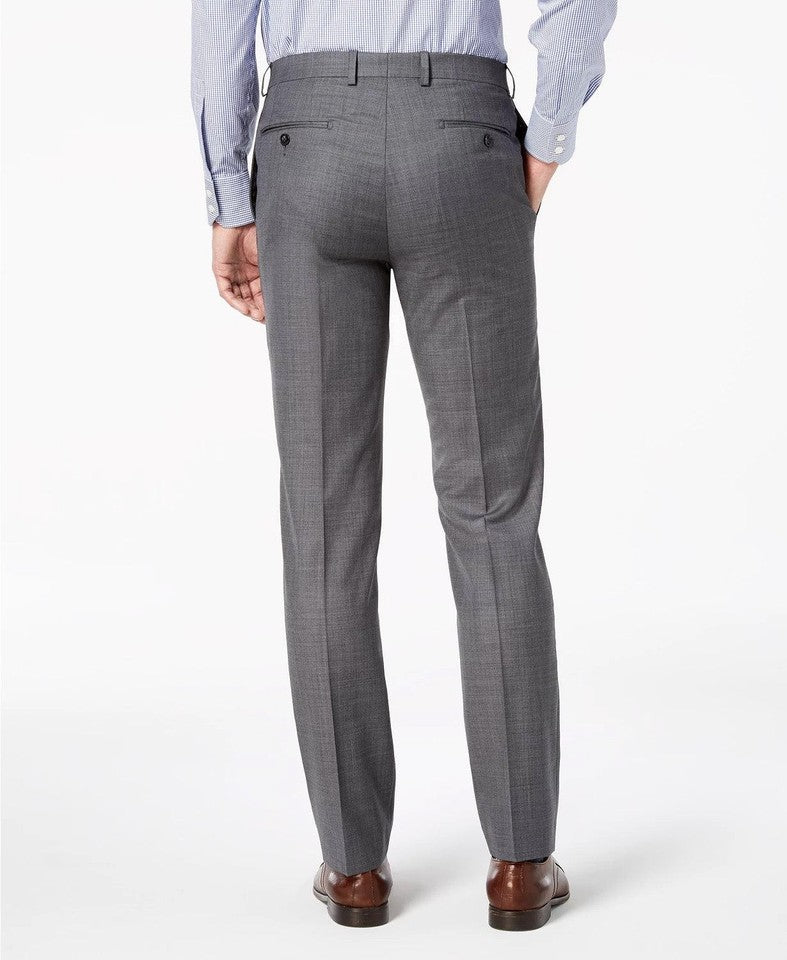 Calvin Klein Men's Slim Gray Wool Pants 38 X 29 NEW $200 JMROPJ1Y0034