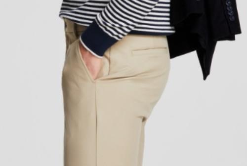 Michael Kors Men's Beige Classic Fit Pants 36 X 30 New $95 MAJOPX3Z0303
