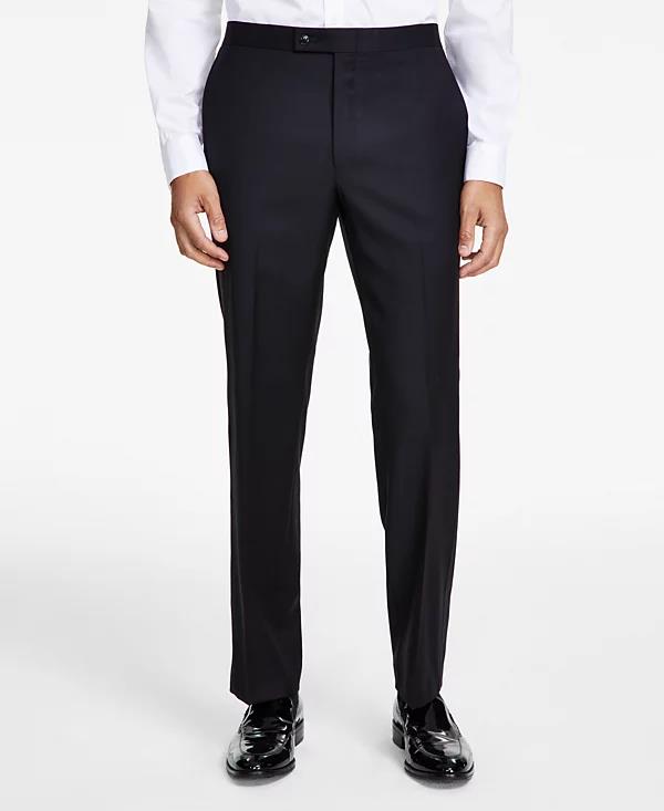 Michael Kors Men's Black Classic Fit Tuxedo Pants 40 X 30 New $200