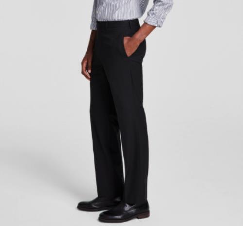Michael Kors Men's Black Classic Fit Pants 36 X 30 New $95 MVNNPXLX0252
