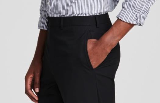 Michael Kors Men's Black Classic Fit Pants 36 X 30 New $95 MVNNPXLX0252