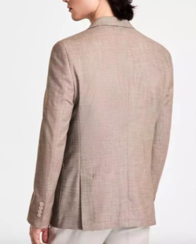 Calvin Klein Men's Slim Khaki Sport Coat 42 R $295 MOAA17AX0248