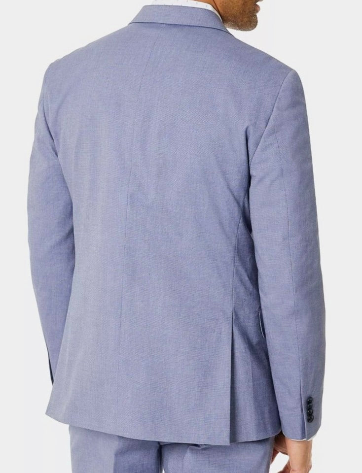 Tommy Hilfiger Men's Modern Fit Blue Sport Coat 38 R NEW $275 COBO1AS60005