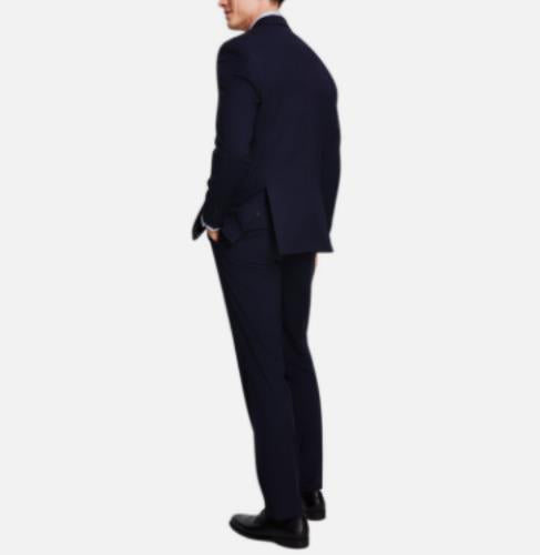 Kenneth Cole Men's Techni-Cole Slim Suit 40 L / 33 x 32 NEW $395 COKK2FBZ0018