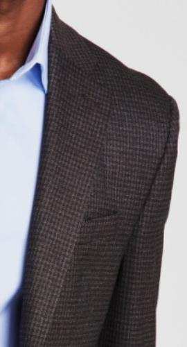 Michael Kors Mens Classic fit Brown Sport Coat Jacket 42 L NEW $295 KTNN1K2Y0984