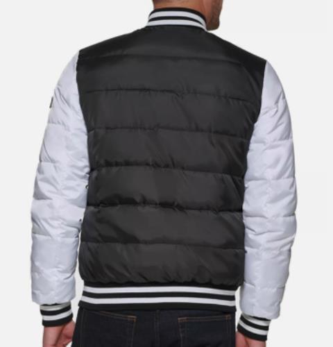 Tommy Hilfiger Men's Quilted Varsity Bomber Jacket S NEW $225 151AN554