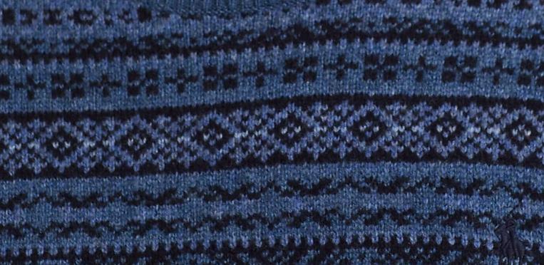 Polo Ralph Lauren Men's Fair Isle Wool Crewneck Sweater 2XB 2XL B 711918122001