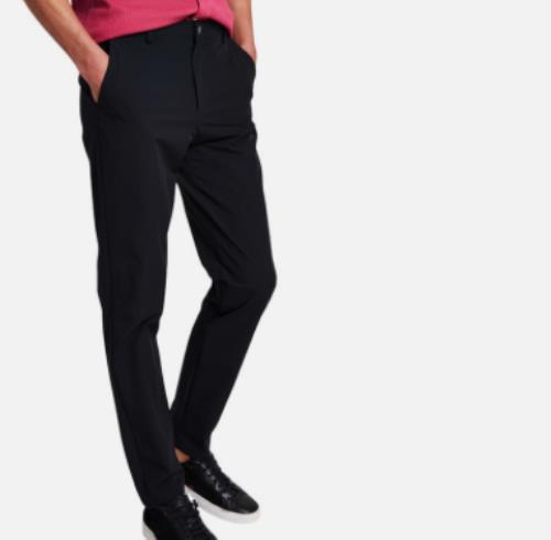 Calvin Klein Mens Black Slim Tech Performance Jet Pants 40 X 30 $95 JETTPS9W0100