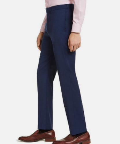 Calvin Klein Mens Blue Slim Tech Performance Pants 34 X 29 $95 JMROPJSY0710