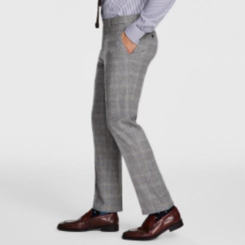 Tommy Hilfiger Mens Modern Fit Wool Pants 34 X 32 $190 TLYRPBT10010