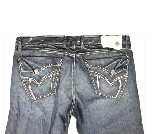 Monarchy Men's Relaxed Fit MPKT Flap Jeans 36 X 29 MINT    M601-X2-ABD