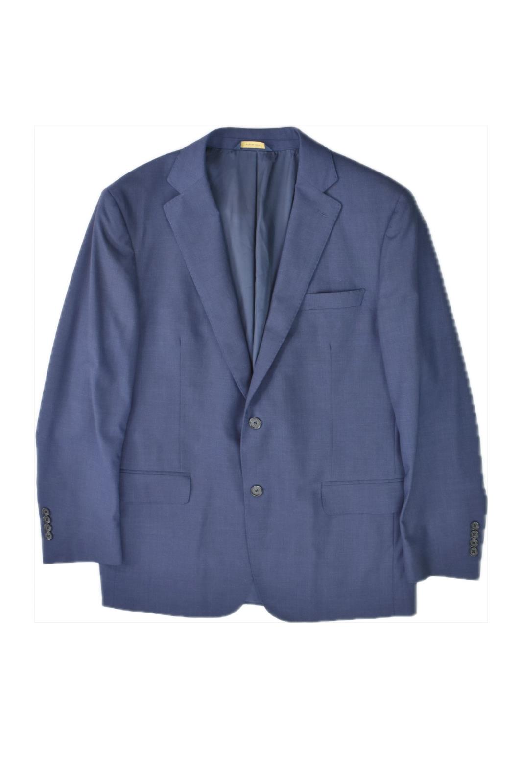 Brooks Brothers Explorer Special Selection Wool 2 Vent 2BTN Flat Front Suit 43 R