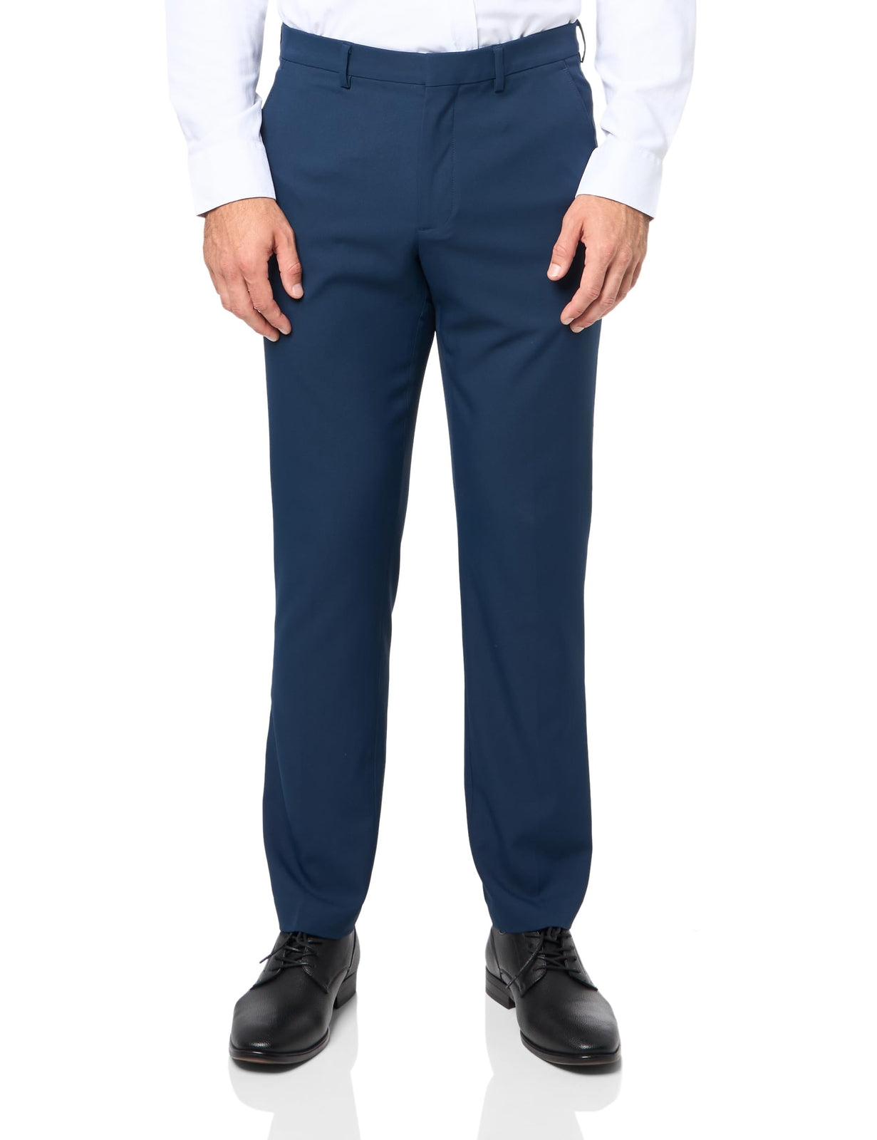 Perry Ellis Portfolio Mens Navy Slim Pants 34 X 34 $95 PTBFD035