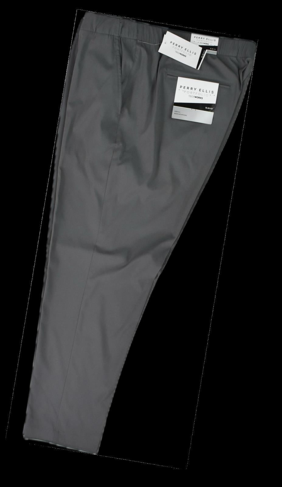 Perry Ellis Portfolio Men's Slim Drawstring Techworks Pants XXL 5RFB0138