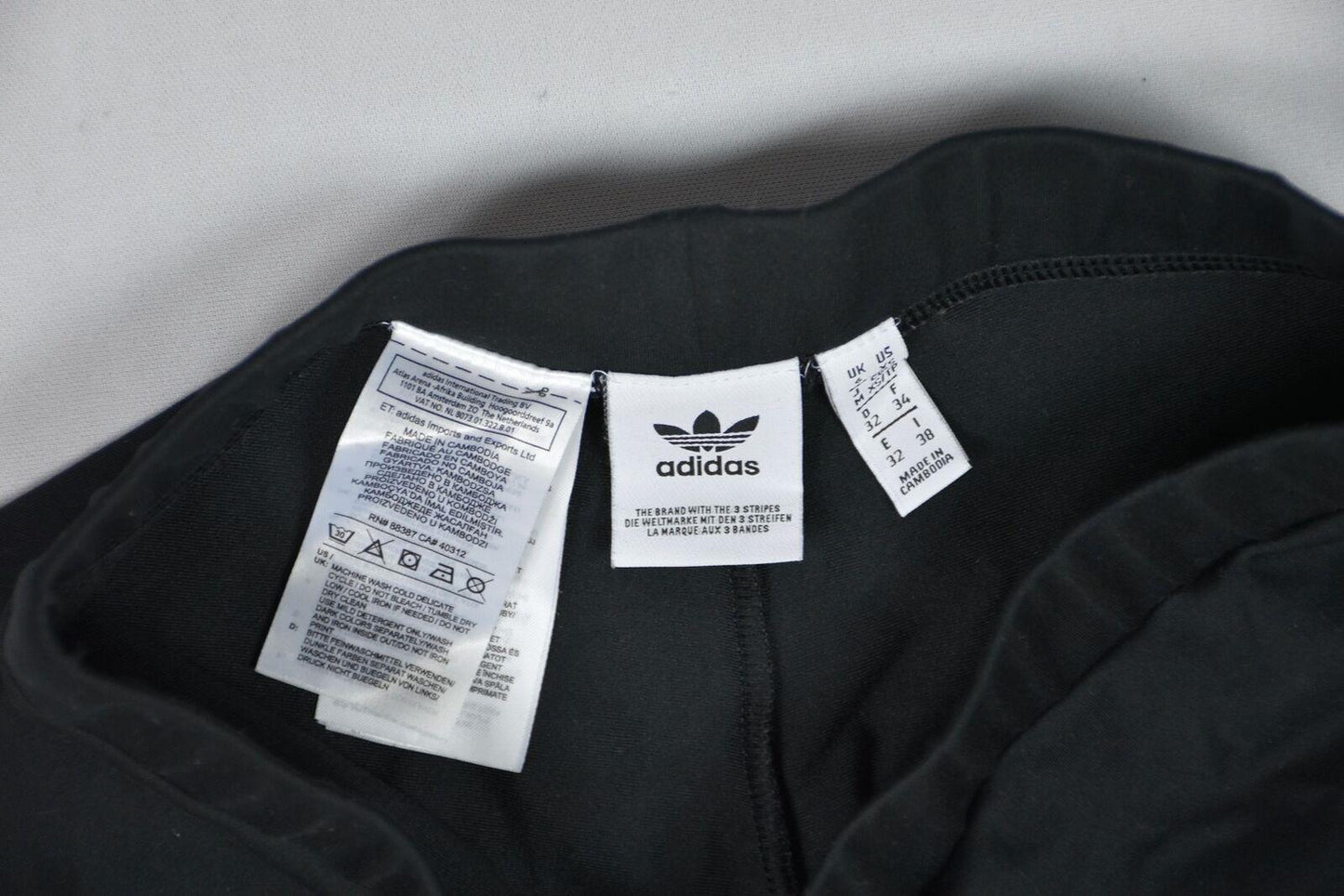 Adidas Originals Women's TREFOIL Leggings Black CW5076 Size XS Mint
