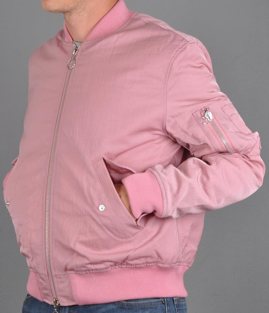 Soulland Men's Pink Thomasson Bomber Puffer Waterproof Jacket M NEW $495 BLM2-77