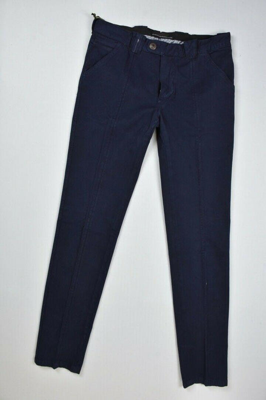 Barba Napoli Men's Navy Twill Chino Pants Size 34/49 New $325