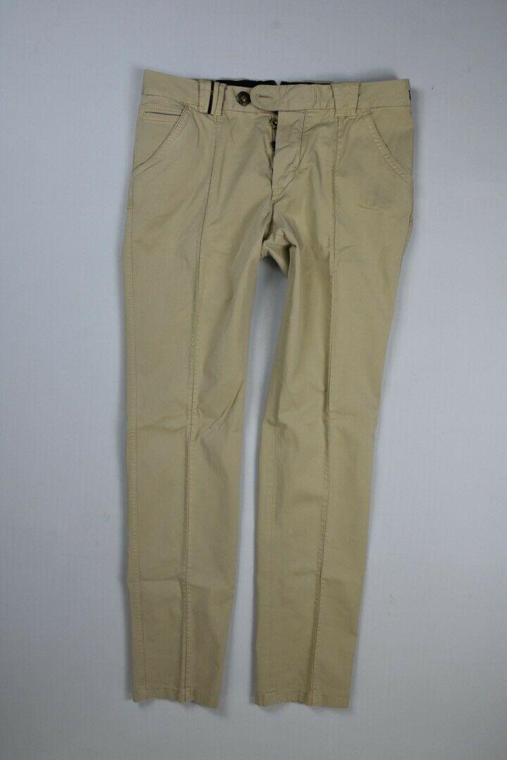 Barba Napoli Men's Limited Edition Khaki Pants Size 33/48 New $300 SKU 16/25