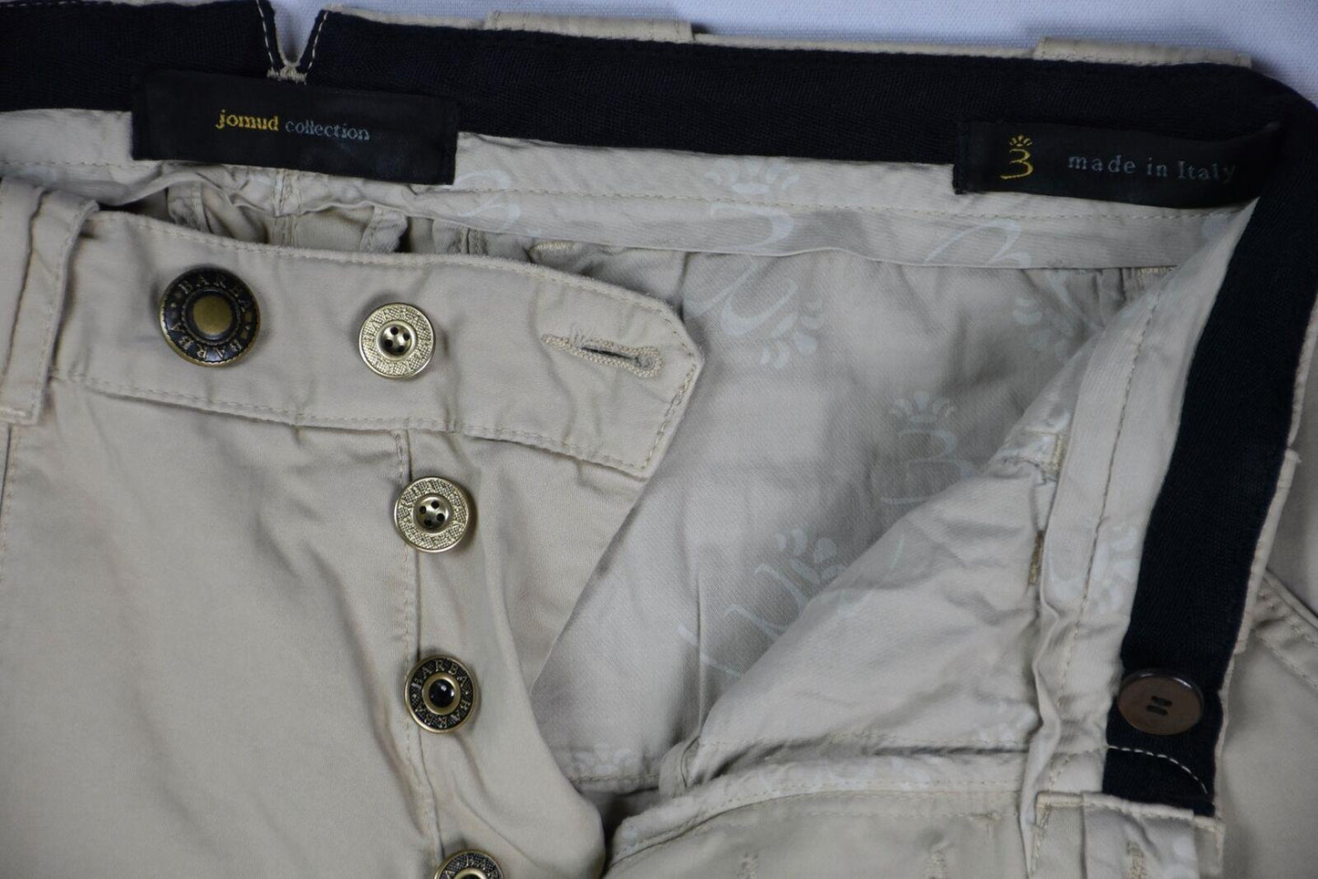 Barba Napoli Men's Limited Edition Khaki Pants Size 33/48 New $300