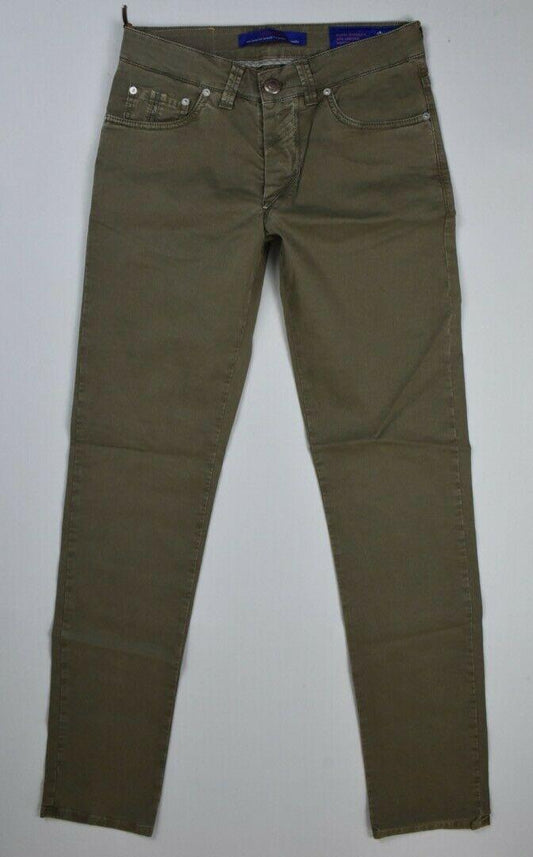 Barba Napoli Men's Limited Edition Olive Jeans Size 32/47 New $325