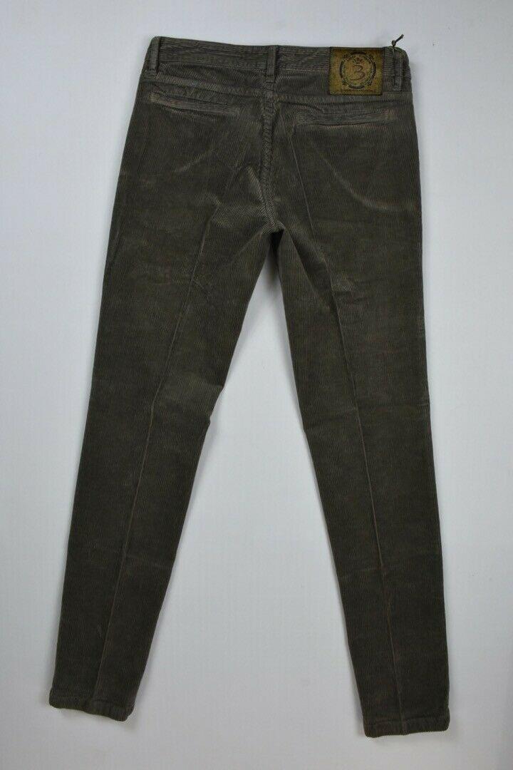 Barba Napoli Men's Brown Corduroy Pants Size 31/46 New $325 SKU 18/20