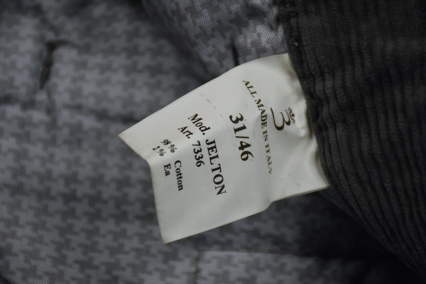 Barba Napoli Men's Limited Edition Corduroy Pants Size 32/47 New $300