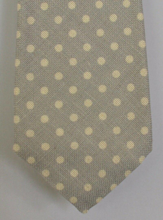 Kiton Napoli Mens 7 Fold Handmade Thick Woven Tie NEW 59" X 3.5" SKU B33/71 $295