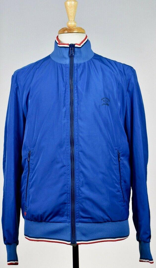 PAUL & SHARK Yachting Club Mens Polyester Blue Jacket Size L NEW BIN12-47