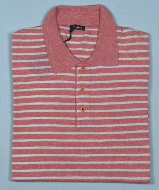 Kiton Mens Short Sleeve Knit Silk Linen Jumper Polo Shirt 50 M NEW  BN3/144