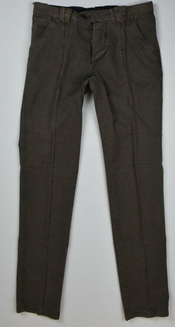 Barba Napoli Men's Limited Edition Glen Plaid Pants Size 31/46 New $300 SKU 15/6